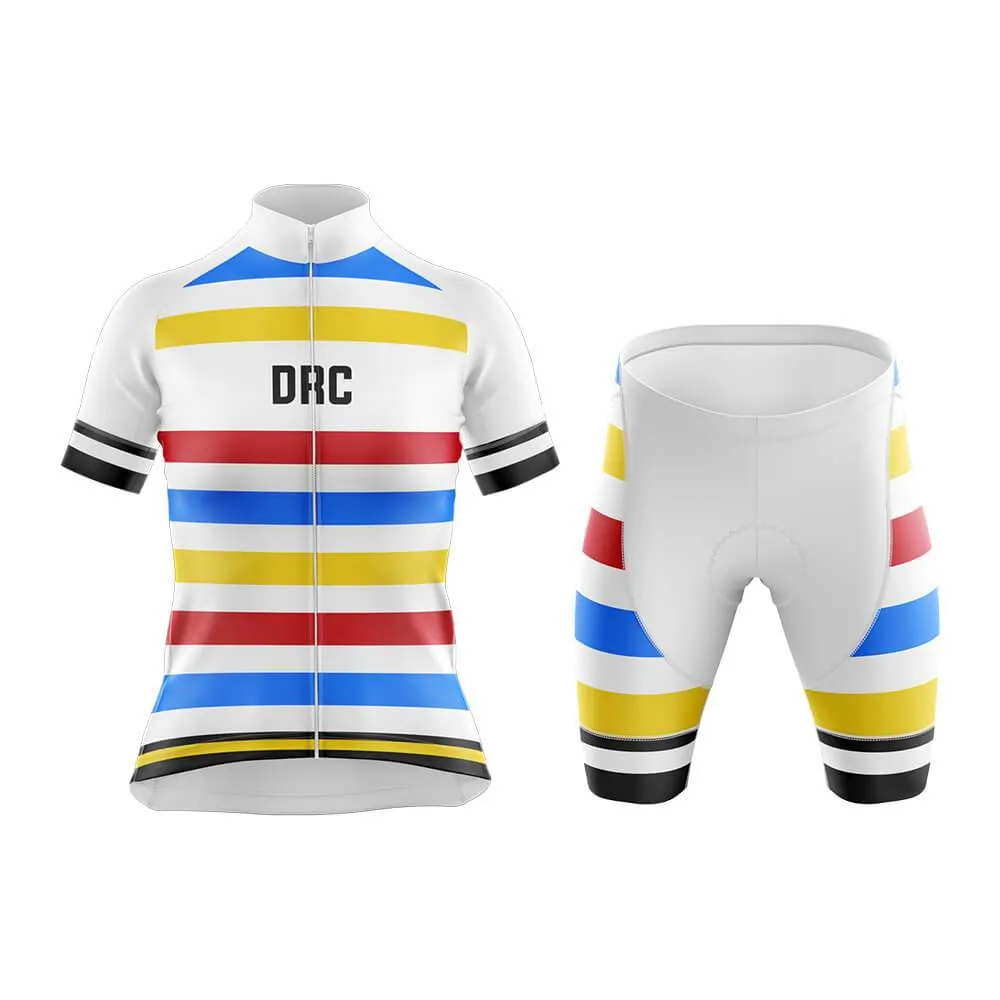 DRC BB Signature Club Cycling Kit (V3) (White)