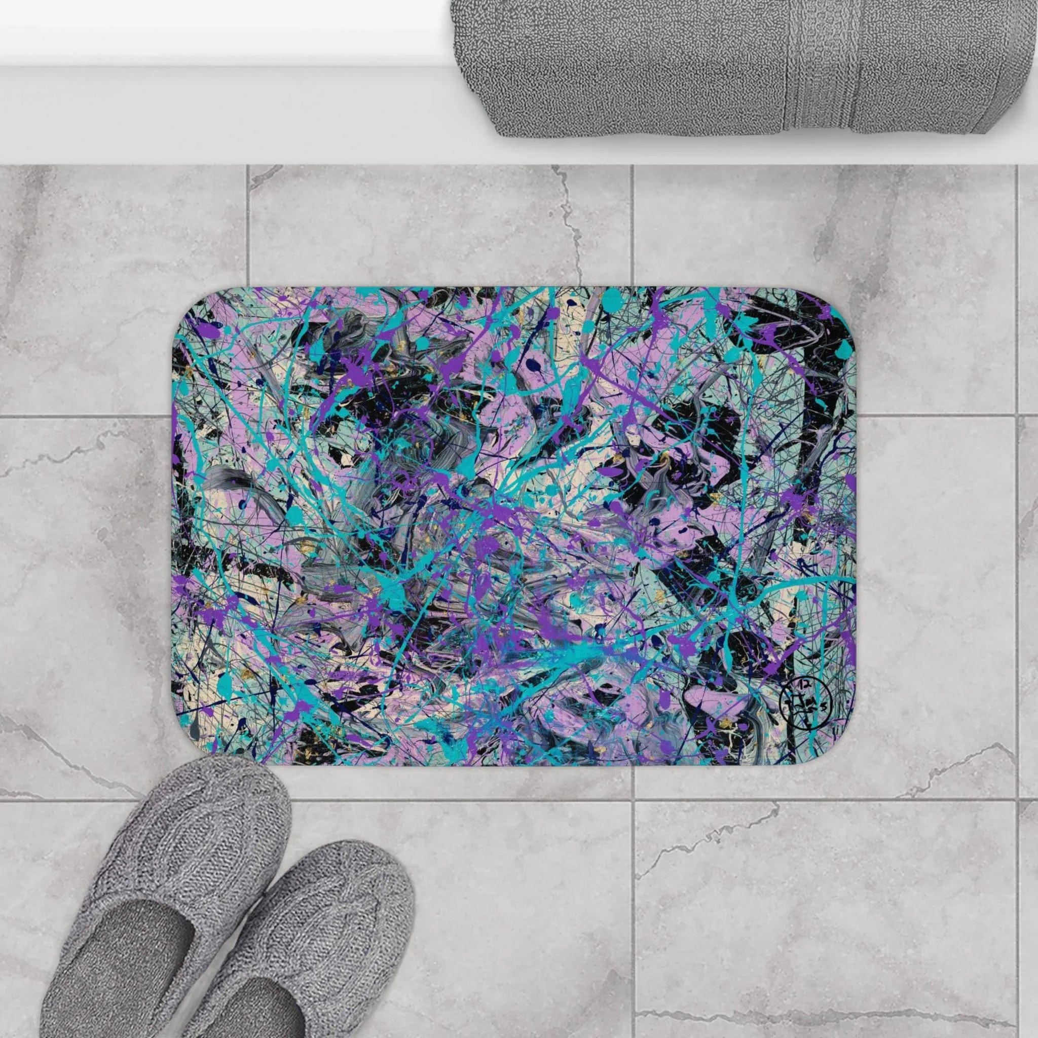 Dream Dimension Bath Mat by Jumper Maybach®