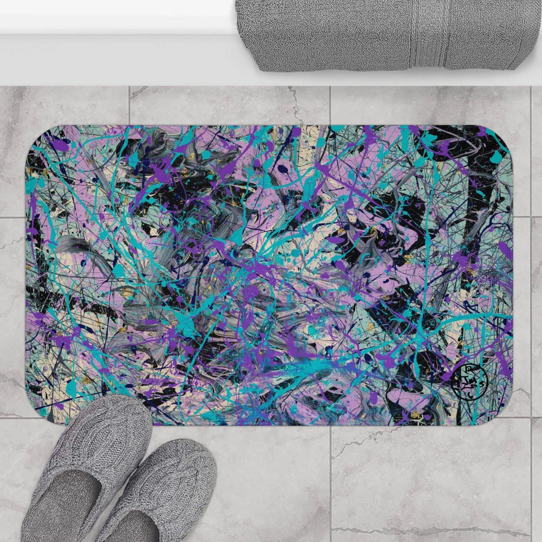 Dream Dimension Bath Mat by Jumper Maybach®