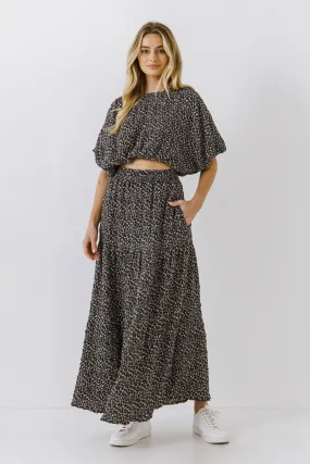 English Factory - Floral Maxi Skirt