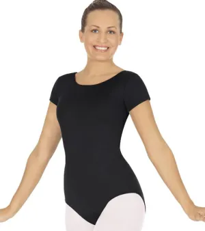 Eurotard 44475 Womens Microfiber Short Sleeve Leotard