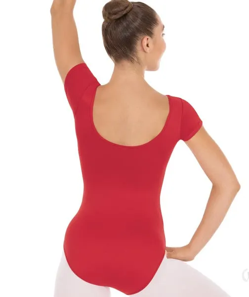 Eurotard 44475 Womens Microfiber Short Sleeve Leotard