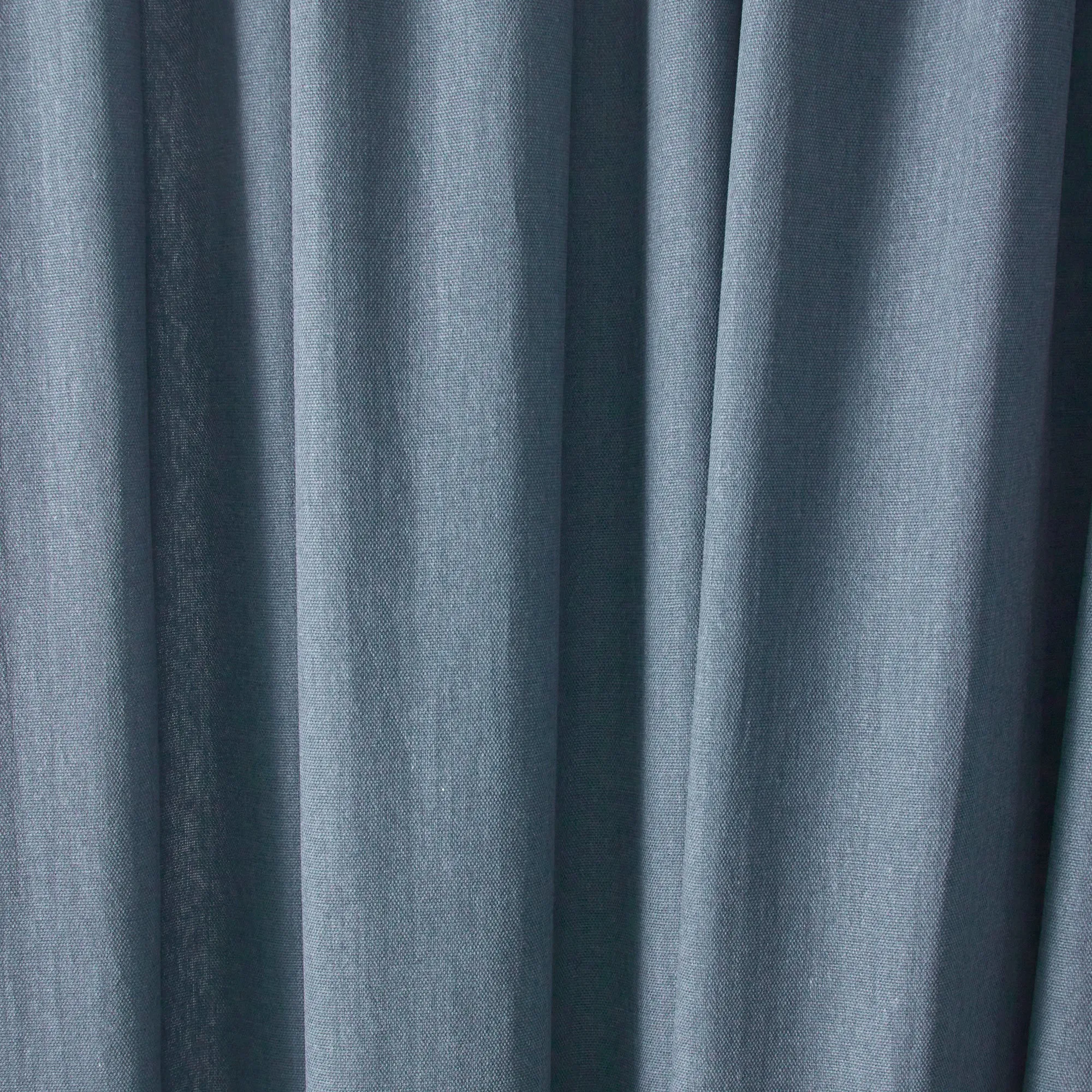 Fusion Dijon Pencil Pleat Curtains  - Blue