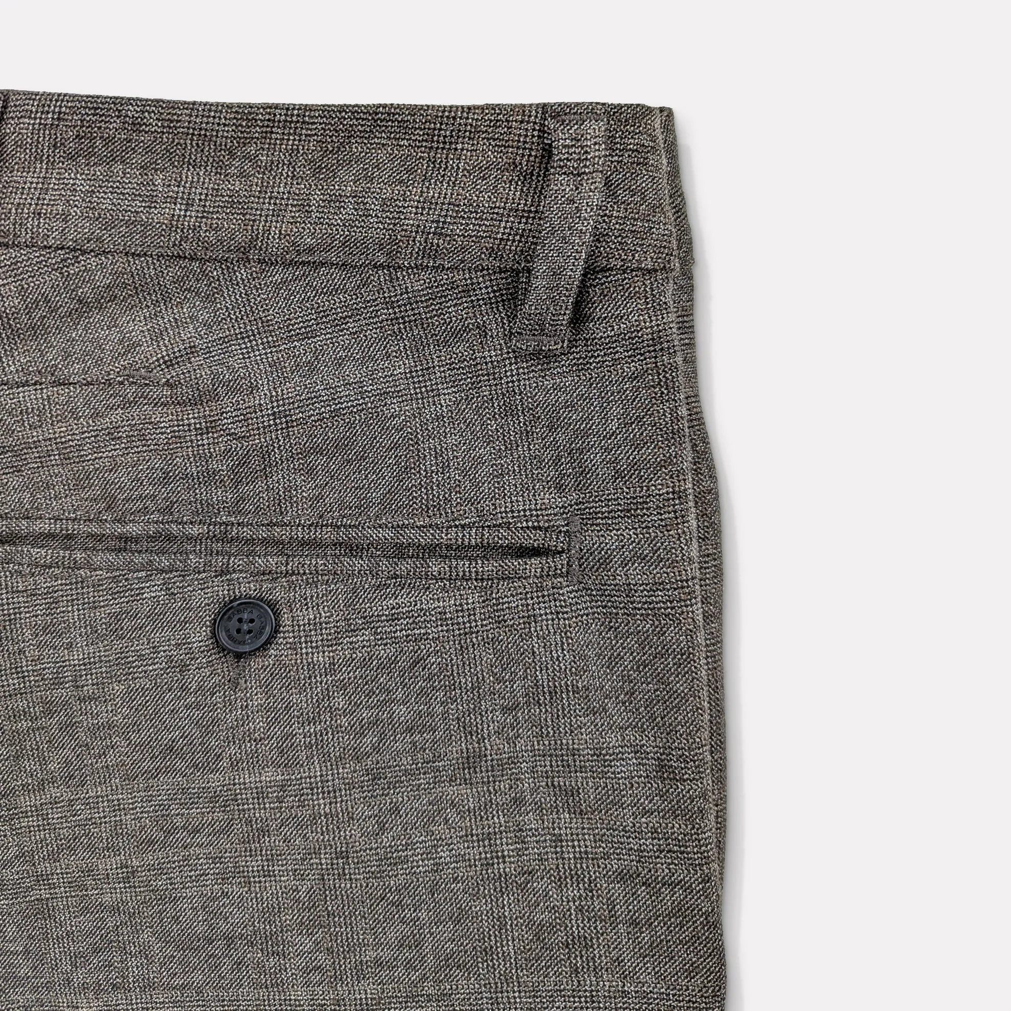 Gabba Paul Class Slim-fit Checked Chino / Brown Check