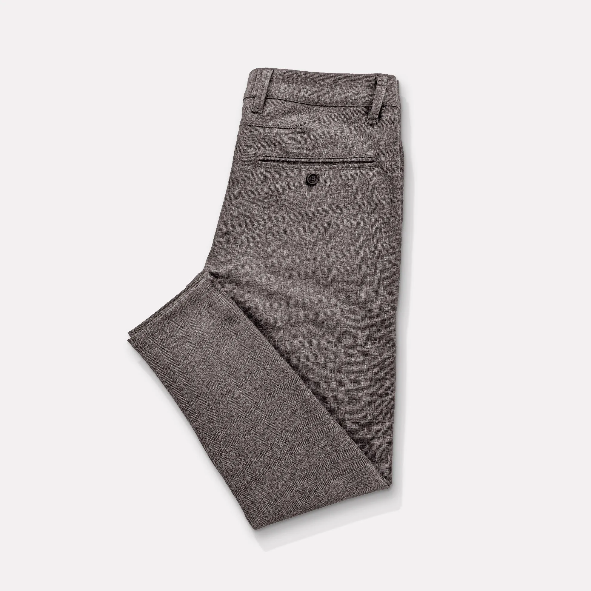 Gabba Paul Class Slim-fit Checked Chino / Brown Check