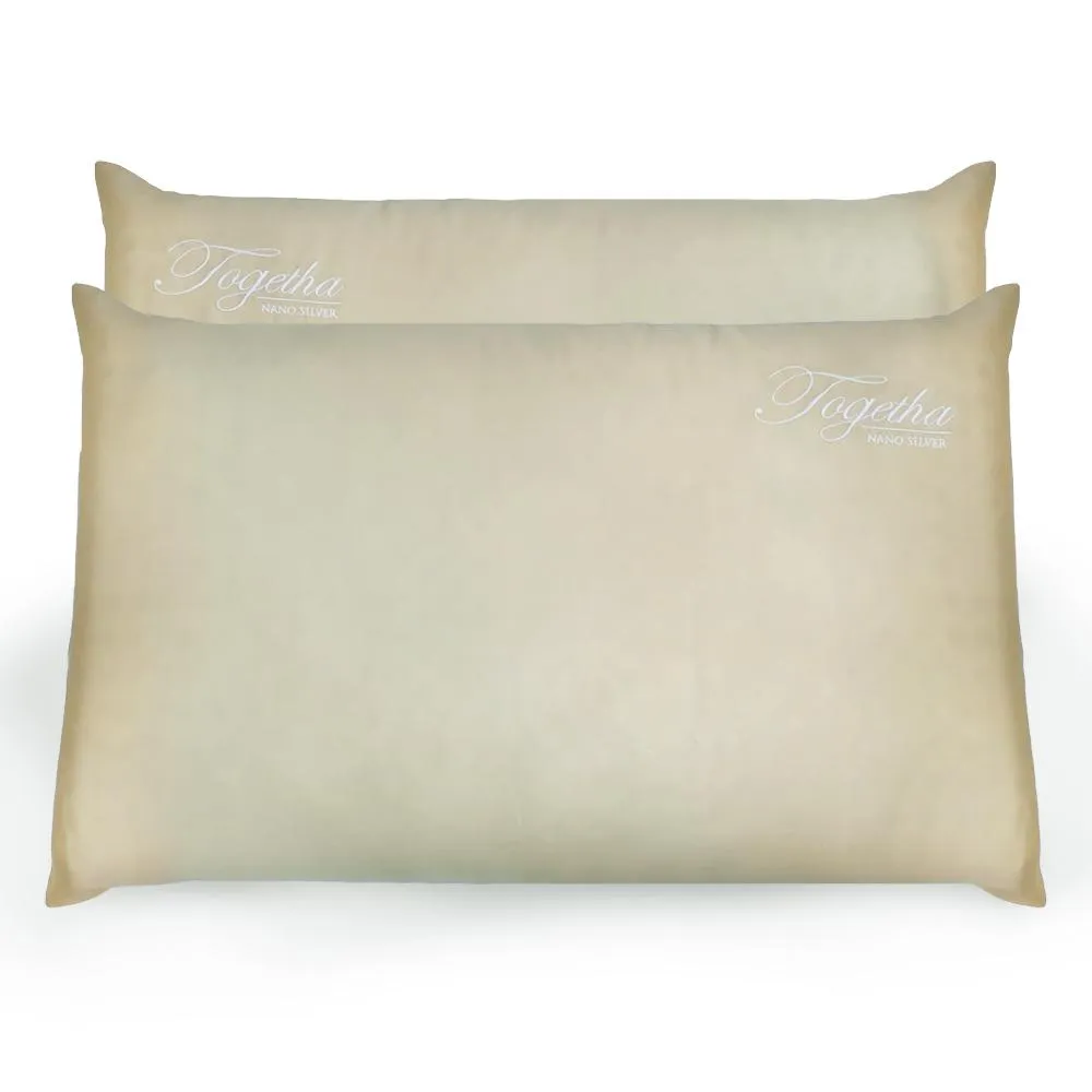 Getha 2 Zone Latex Pillow Case - Tencel Nano Silver Fabric (M) (2 Pcs)