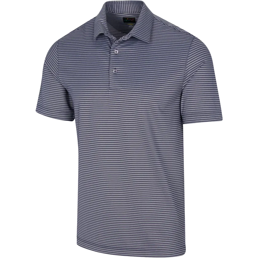 Greg Norman Men's Classic Stripe Polo T-Shirt (US Size)