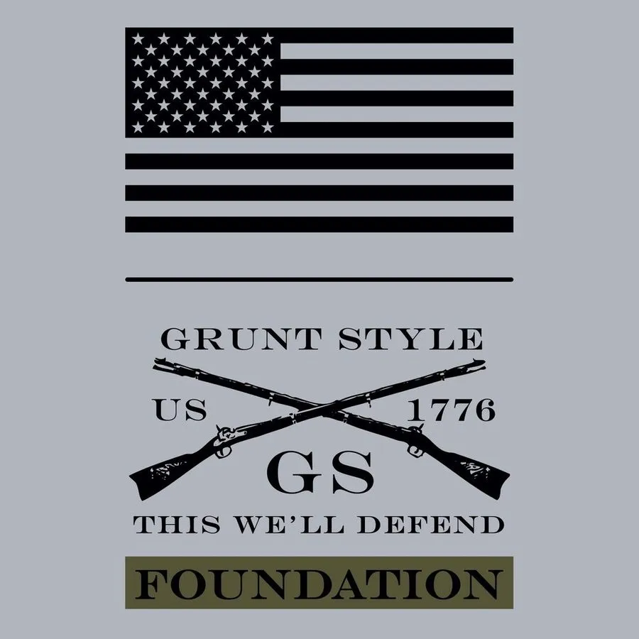 Grunt Style Foundation Advocacy T-Shirt - Dark Heather Gray