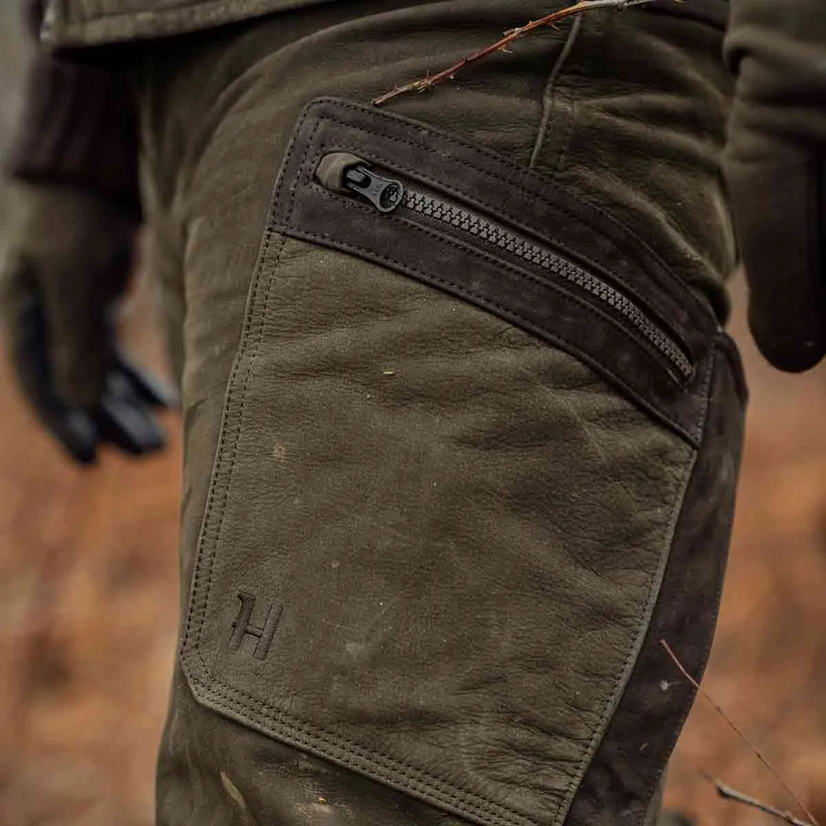 Harkila Pro Hunter Leather Trousers