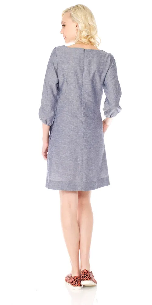 Harlow Chambray Dress