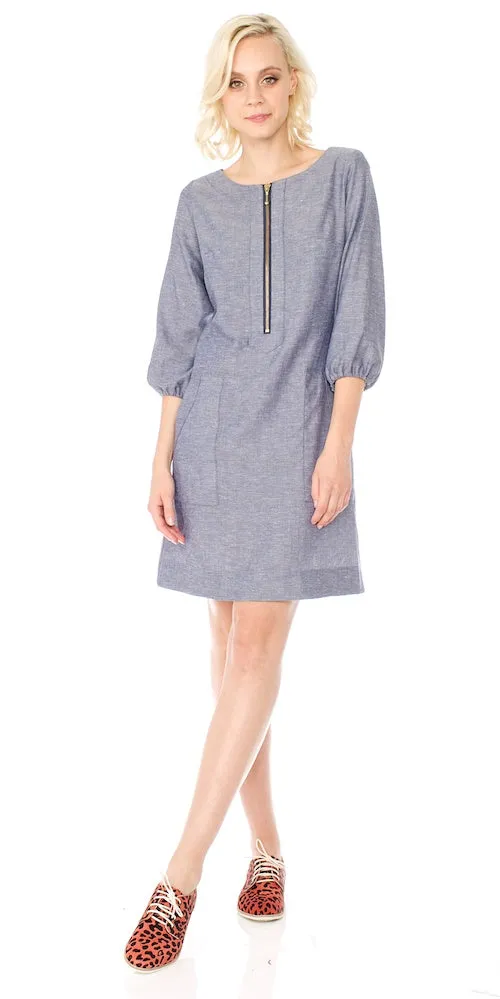 Harlow Chambray Dress