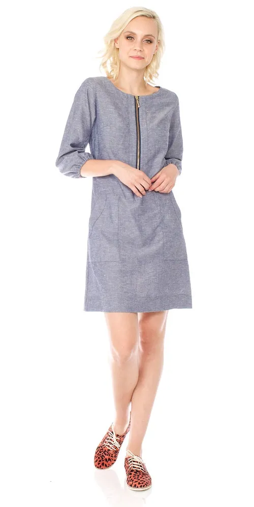 Harlow Chambray Dress