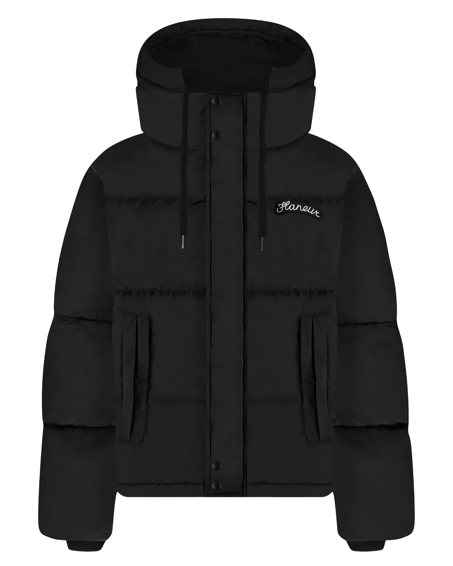 Heren Signature Puffer Jacket Black