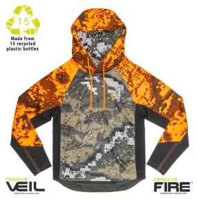 Hunters Element Kids Vantage Hoodie - Desolve Fire/Veil