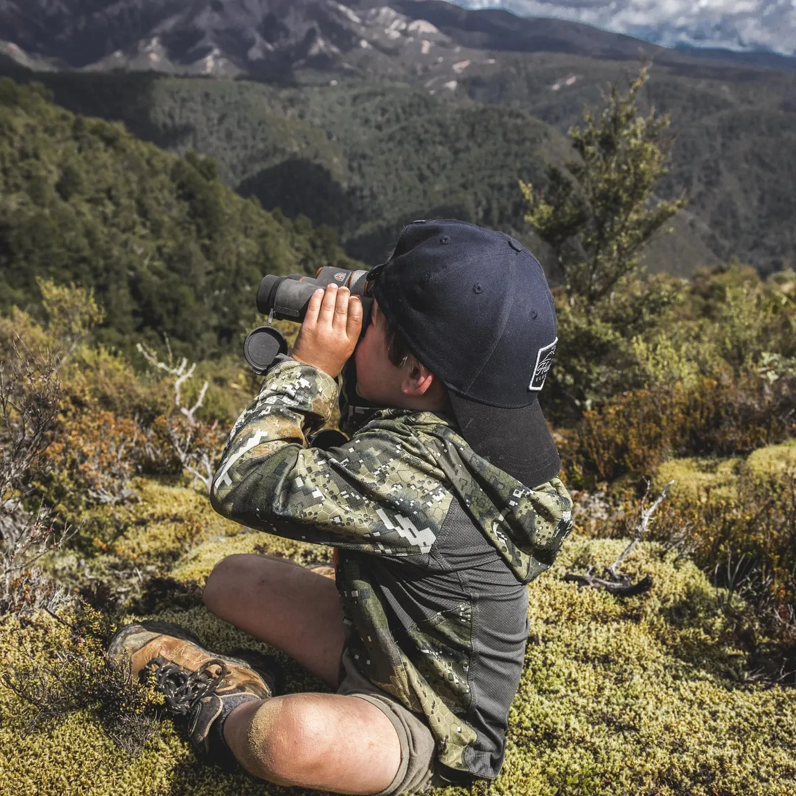 Hunters Element Kids Vantage Hoodie - Desolve Veil