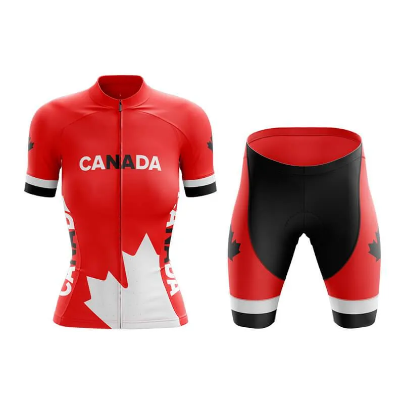 Invert Team Canada (Red) Club Cycling Kit