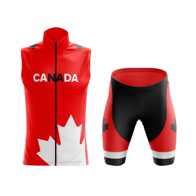 Invert Team Canada (Red) Club Cycling Kit