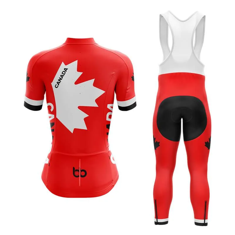 Invert Team Canada (Red) Club Cycling Kit