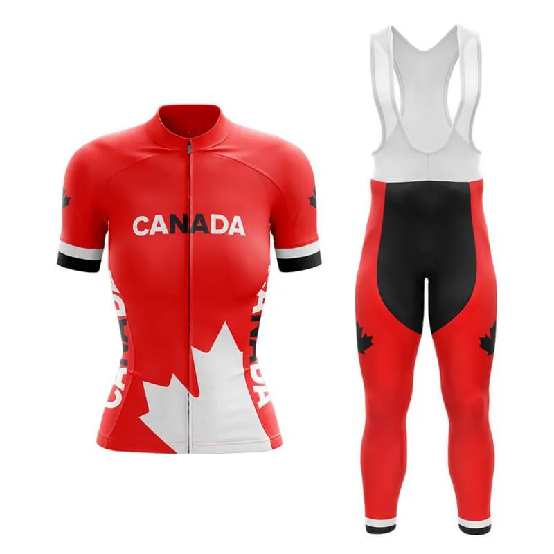 Invert Team Canada (Red) Club Cycling Kit