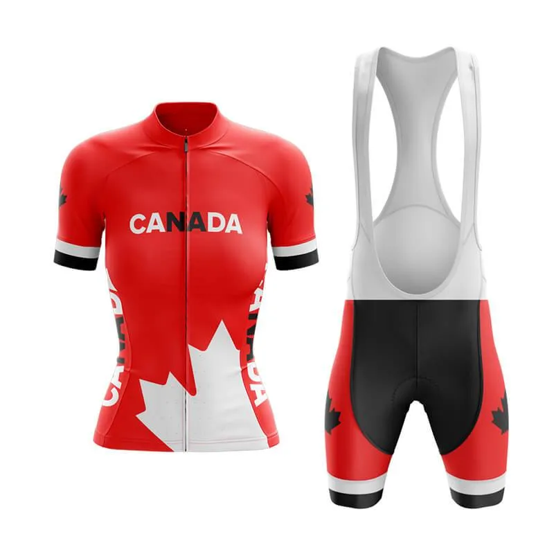 Invert Team Canada (Red) Club Cycling Kit