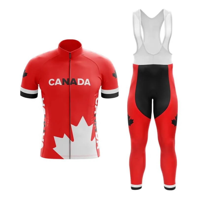 Invert Team Canada (Red) Club Cycling Kit