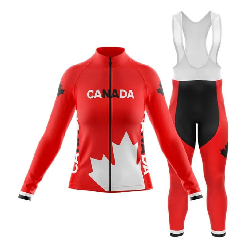 Invert Team Canada (Red) Club Cycling Kit