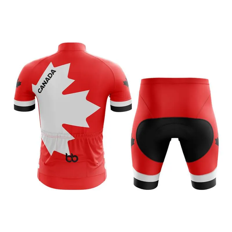 Invert Team Canada (Red) Club Cycling Kit