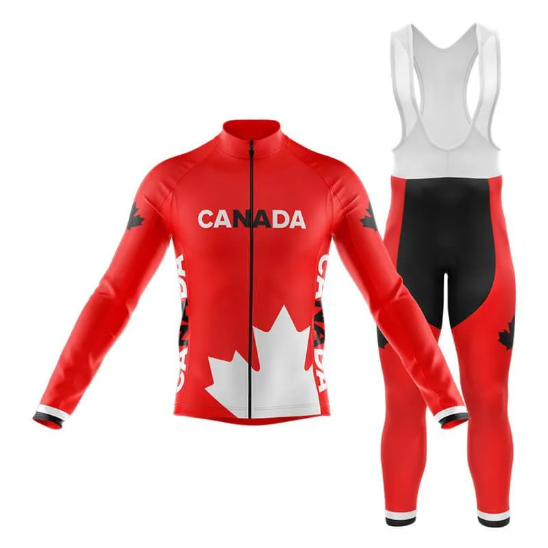 Invert Team Canada (Red) Club Cycling Kit