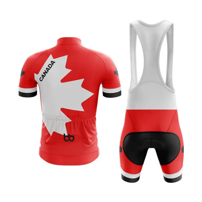 Invert Team Canada (Red) Club Cycling Kit