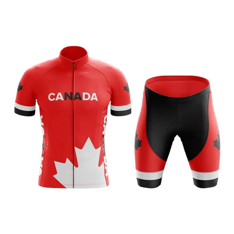 Invert Team Canada (Red) Club Cycling Kit