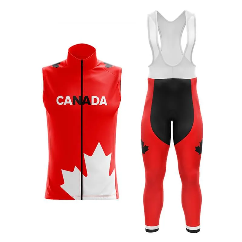 Invert Team Canada (Red) Club Cycling Kit