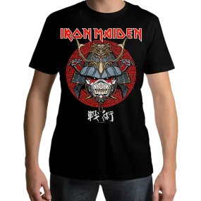 Iron Maiden Senjutsu Life Snake Black Mens T Shirt