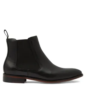 Jason Black Chelsea Boots