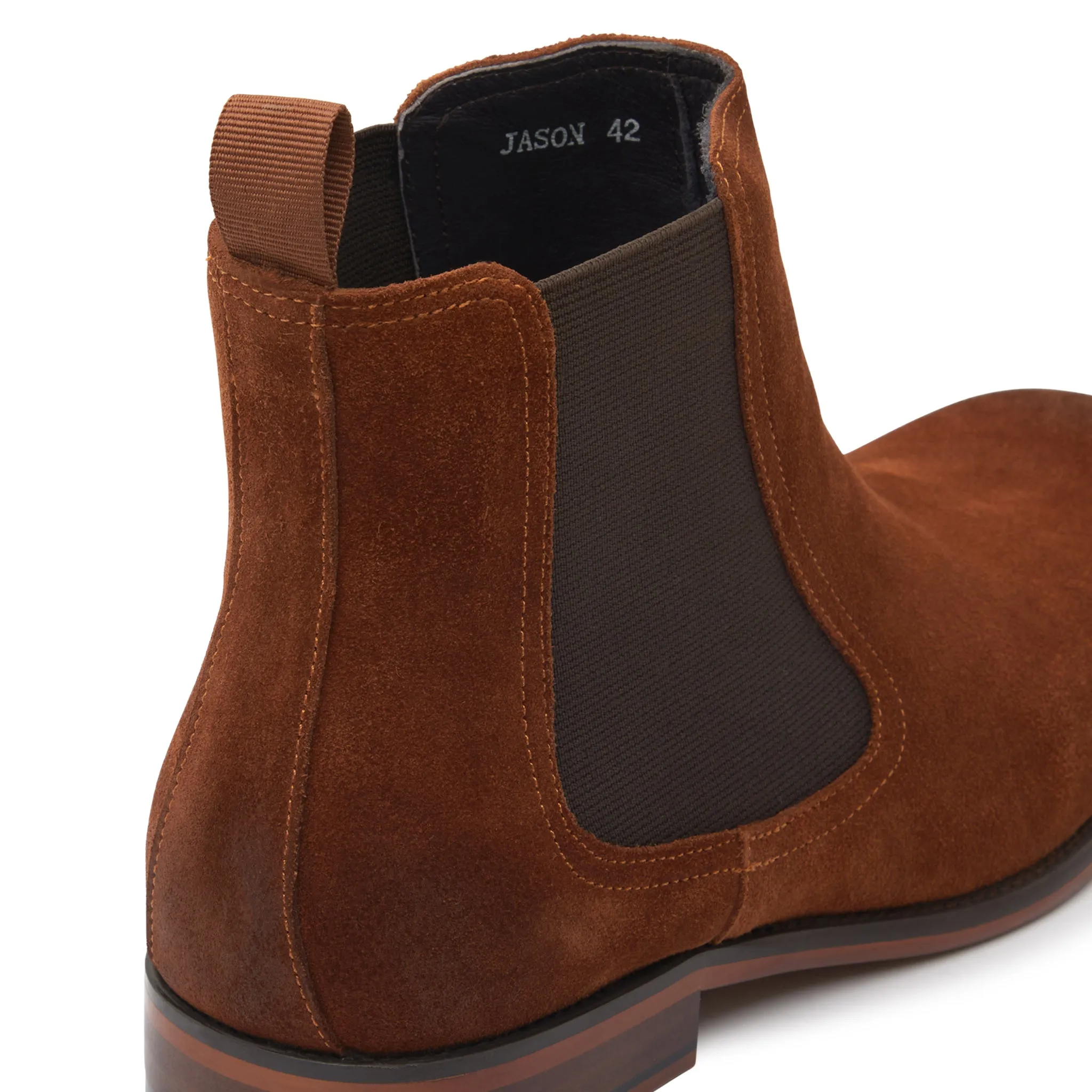 Jason Tobacco Chelsea Boots