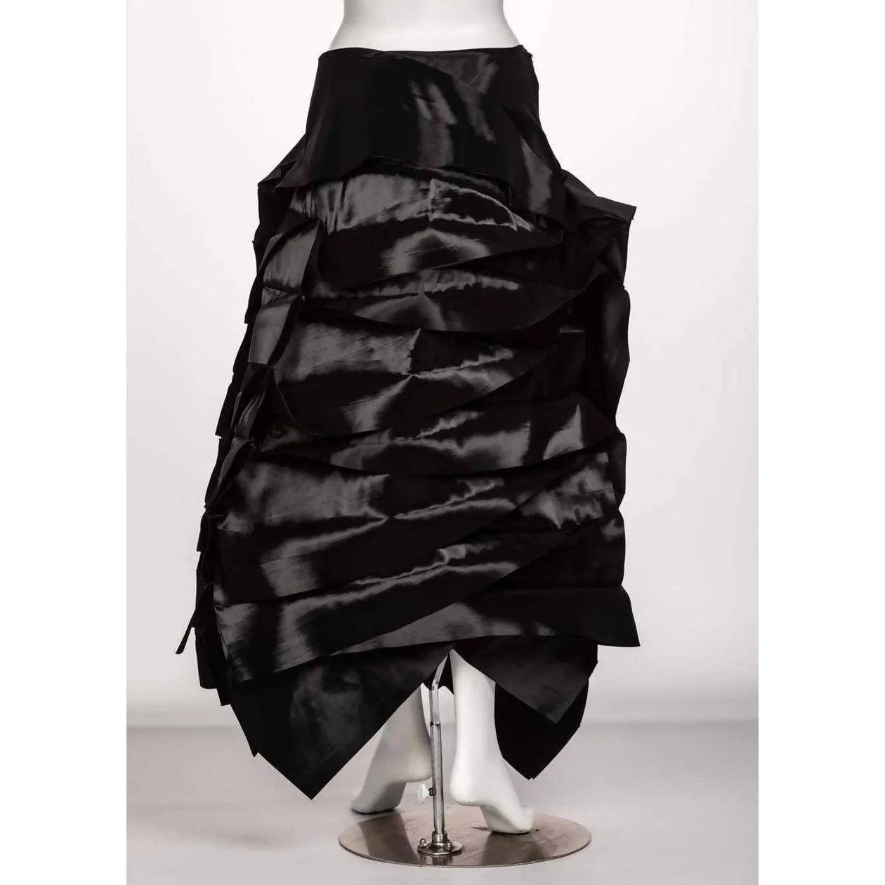 JUNYA WATANABE Black Avant Garde Sculptural Skirt | Size M