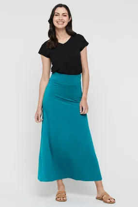 Lana Long Skirt - Teal