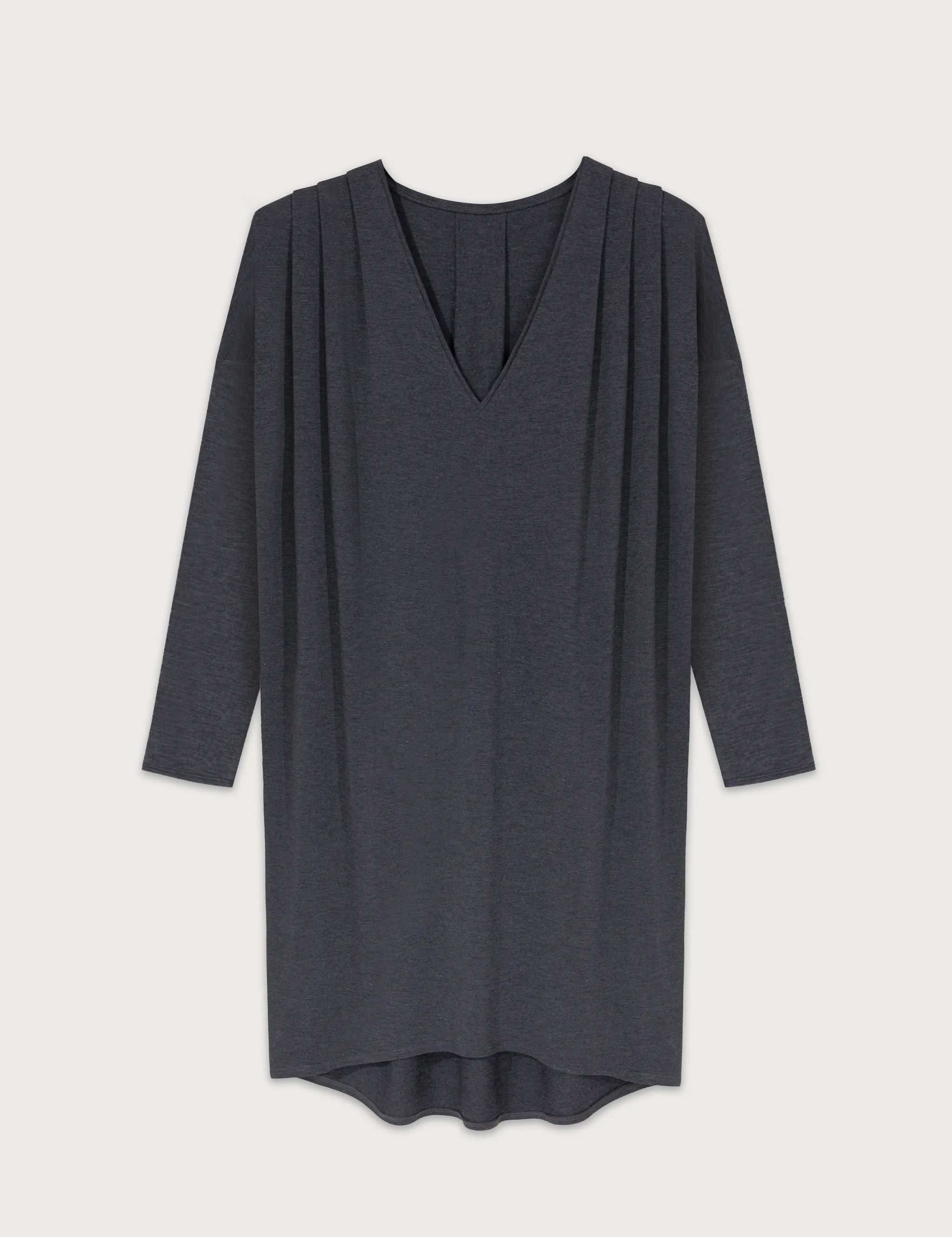 Longsleeve Nursing Dress · dark grey