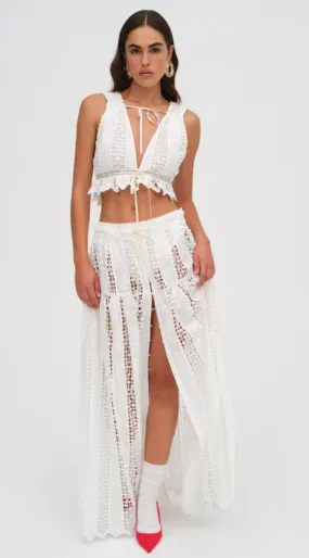 Love and Lemons Tracy Maxi Skirt