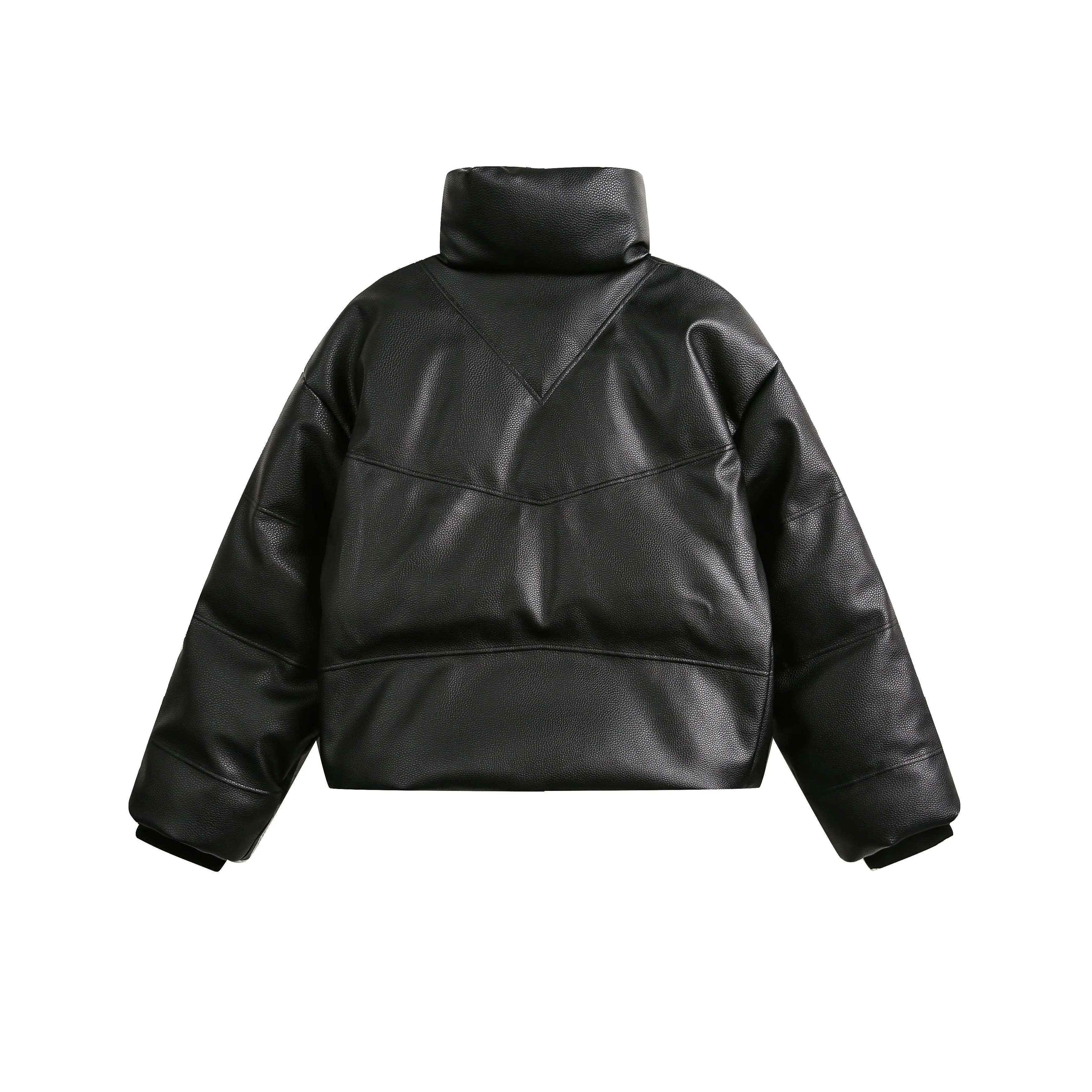 Luxe Shield | High Gloss Puffer Jacket