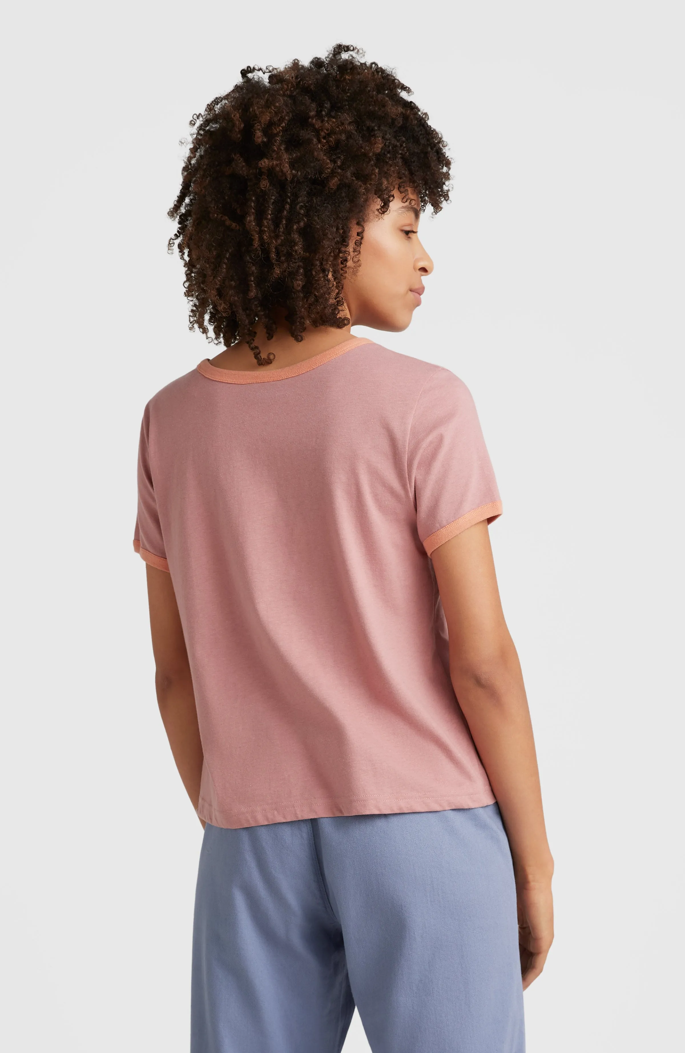 Marri Ringer T-Shirt | Ash Rose