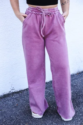 Need To Relax Mauve Lounge Pants