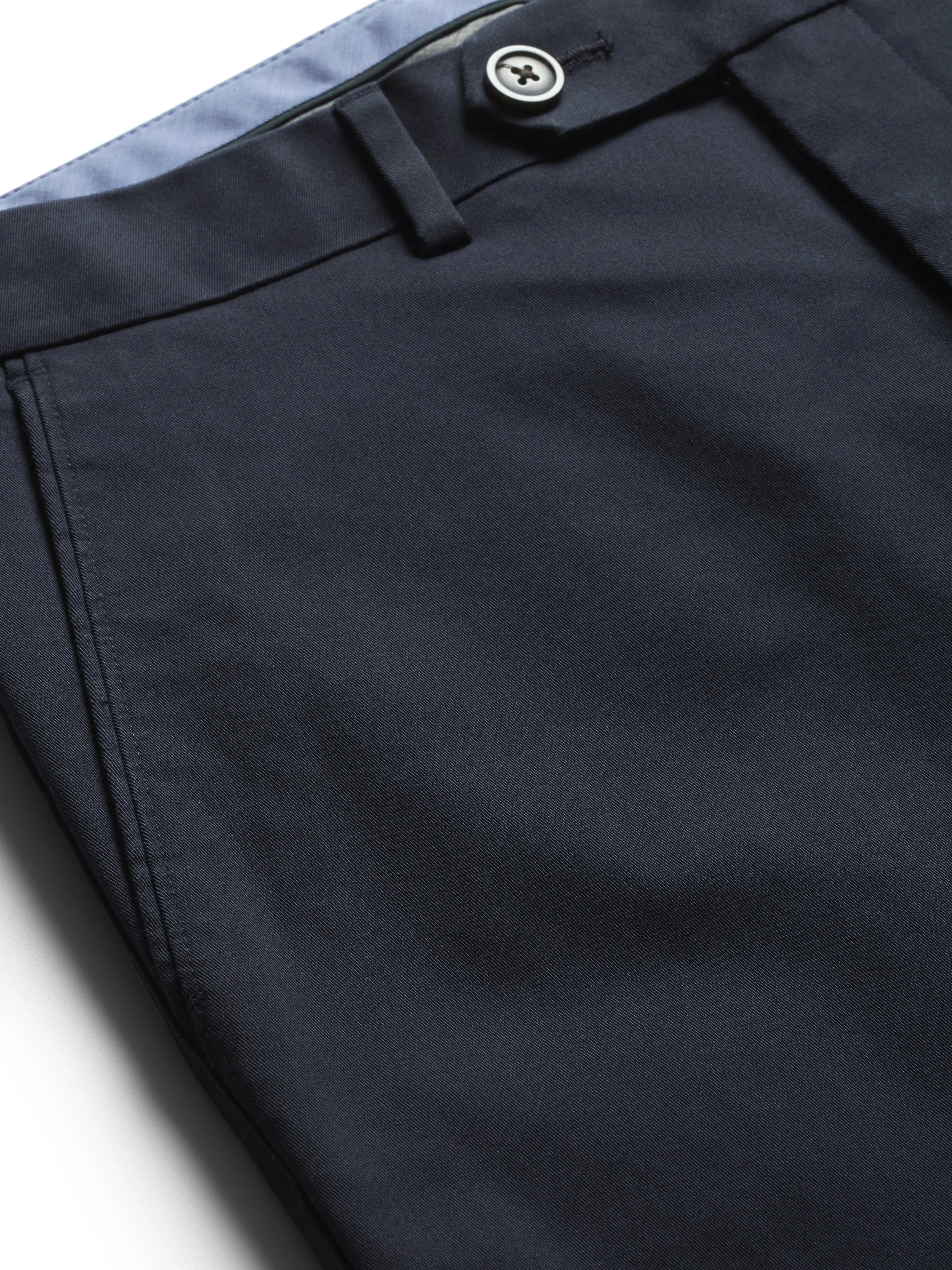 Non Iron Radcliffe Slim Fit Navy Chino