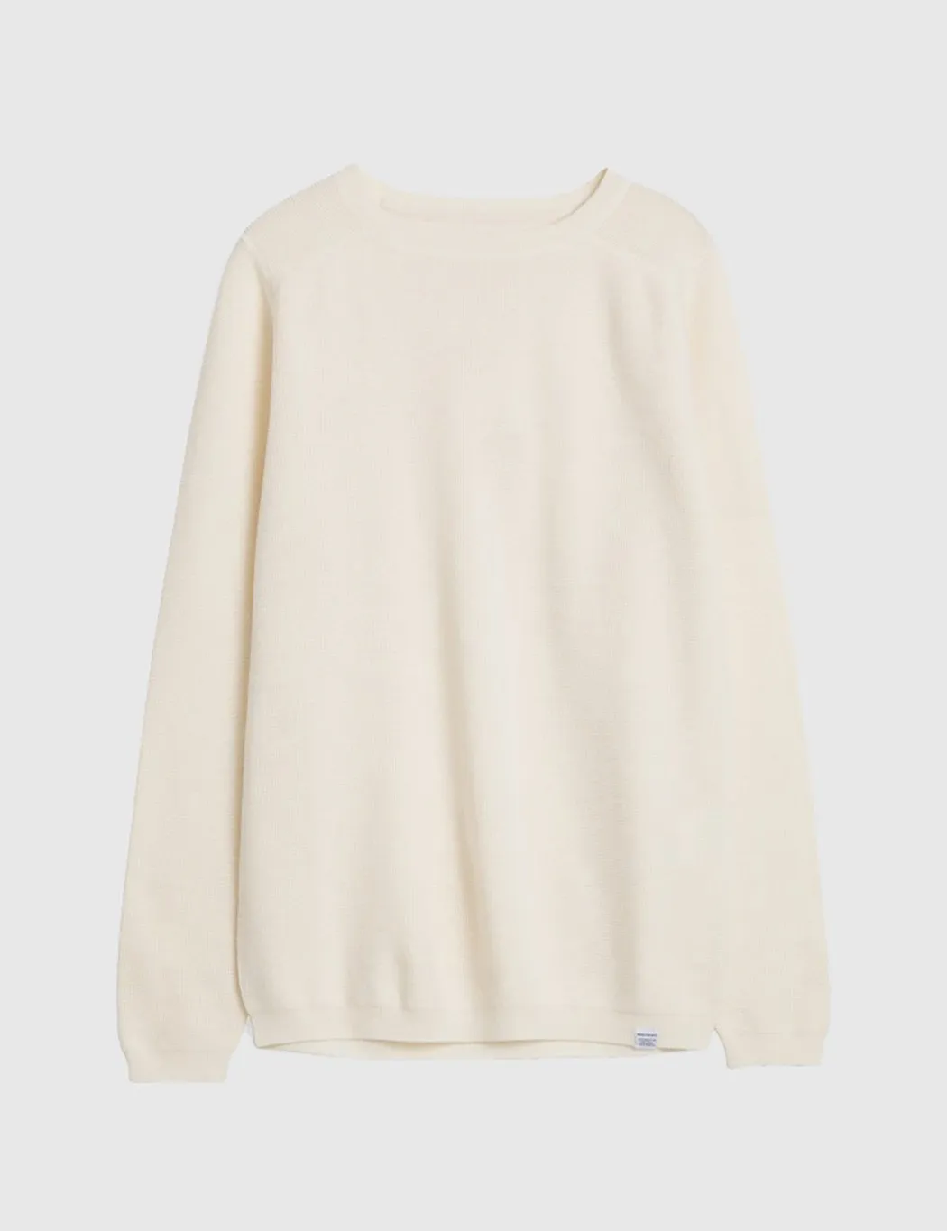 Norse Projects Lauge Waffle Knit Jumper - Ecru