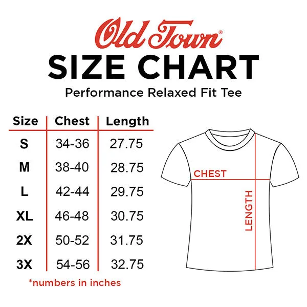 Old Town Genuine Badge Performance SS T-Shirt