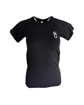 Oldenburg Breed Logo Signature Layering Seamless Tee in Black