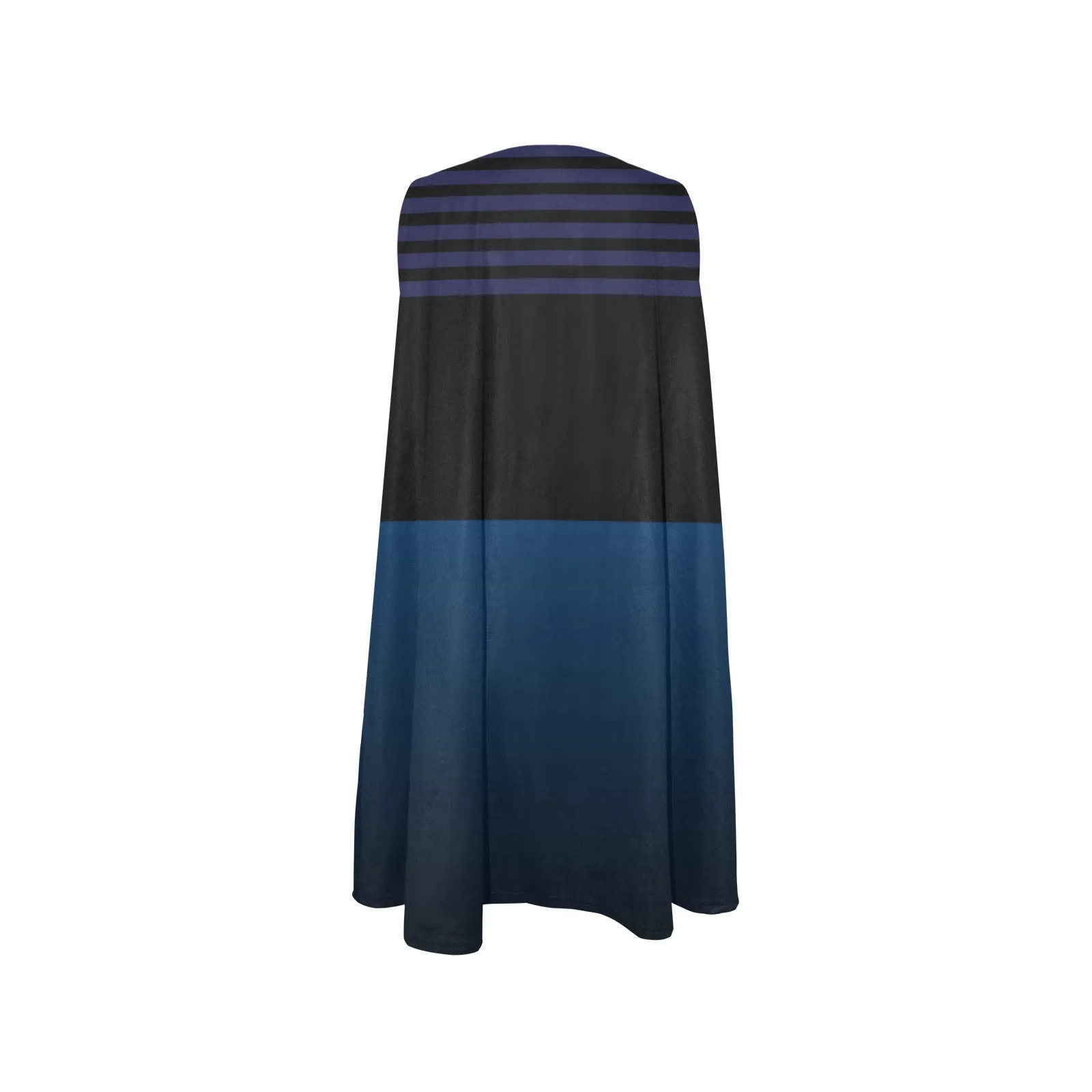 Ombre Striped Women's Sleeveless A-Line Pocket Dress