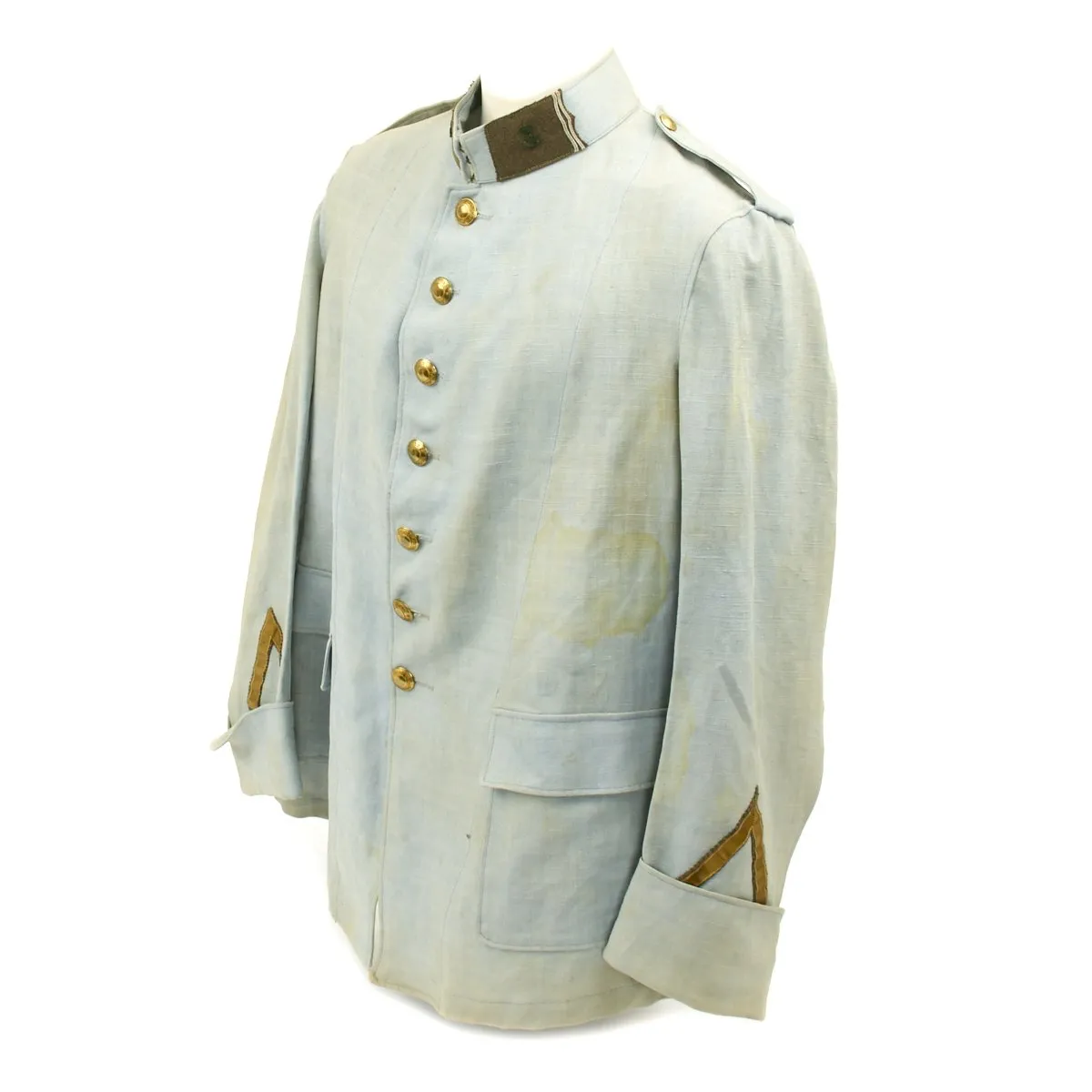 Original French Light Blue Foreign Legion Tunic from 1926 Silent Film BEAU GESTE