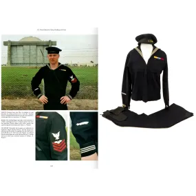 Original U.S. WWII USN Airship Service Jumper with Cap - As Seen in Book