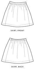 PDF Pattern - Everyday Skirt | Liesl   Co