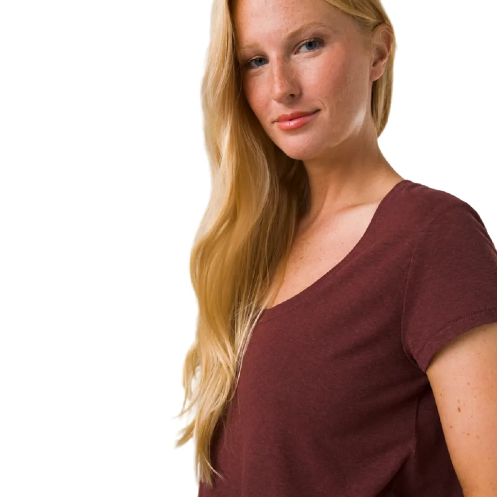 Prana Women's Cozy Up Scoop Neck Tee